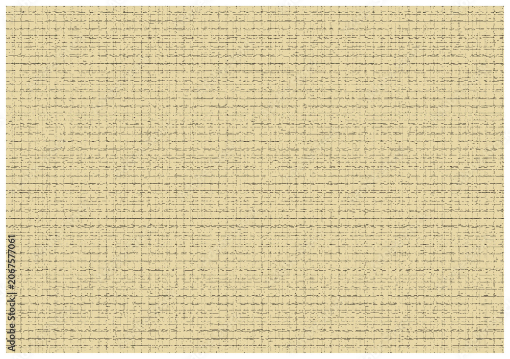 Fototapeta premium Abstract pale beige textured background with horizontal and vertical line grid