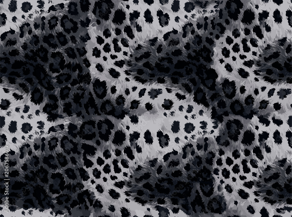 Naklejka premium abstract animal skin pattern vector seamless