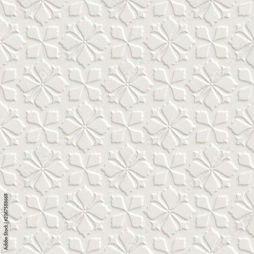 Geometric Patterns on the Wall (Perfect seamless pattern)