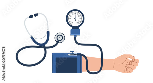 Blood Pressure Measurement Medical Device.