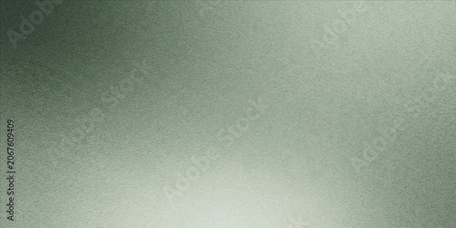 Foto Abstract texture with subtle gradient effect, showcasing a grainy, frosted surface in muted green and white tones