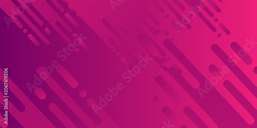 Modern Purple Gradient Background Vector Illustration, Abstract Diagonal Rounded Line Pattern, Minimalist Corporate Banner Template for Website Header, Presentation, and Modern Graphic Desig