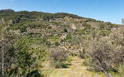 Historic village of Deia on the island of Majorca in Spain