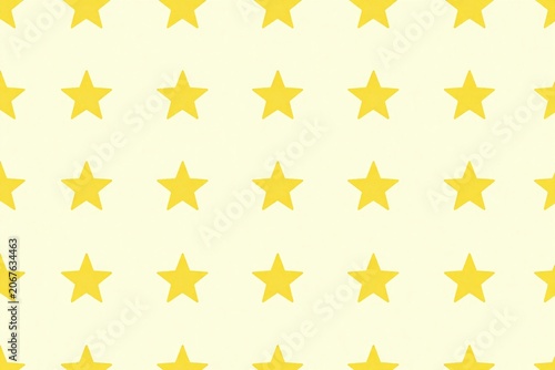 A bunch of yellow stars on a white background