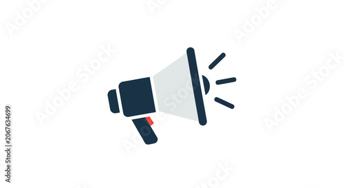 Megaphone Loudspeaker Communication Device Tool.