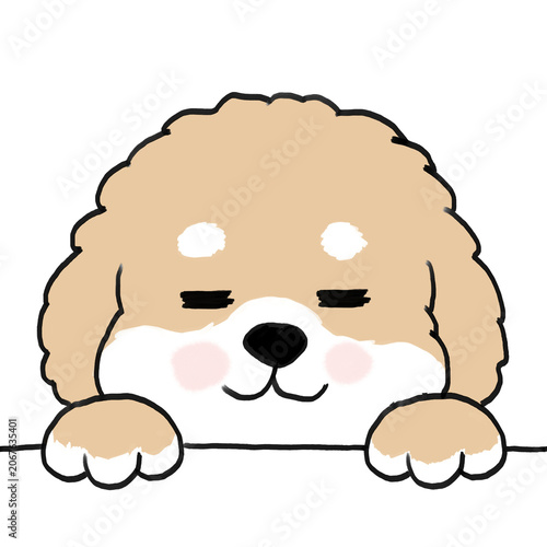 Cute Puppy Thinking of You