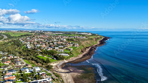 Canvastavla Hallett Cove, Southern Adelaide, South Australia Coast – 4K Aerial Drone view of