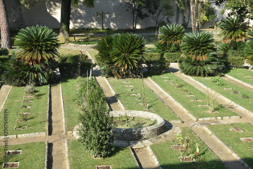 Jardin botanique à Pisa. Italie