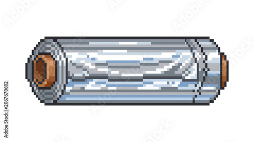 Roll of aluminum foil closeup.