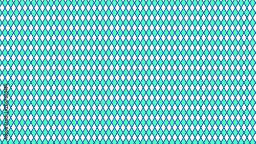 Textured turquoise and white geometric pattern background  