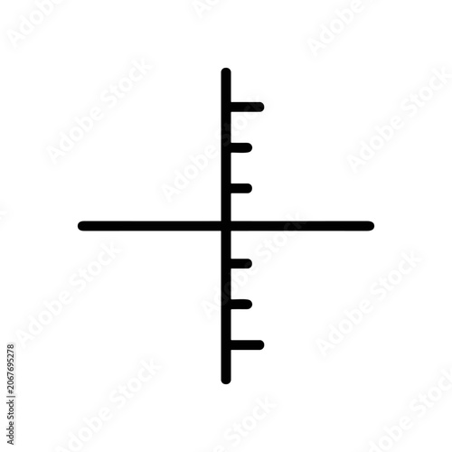 Konstfotografi Crosshair Target Sniper Rifle Scope.