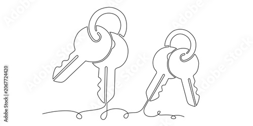 key line art