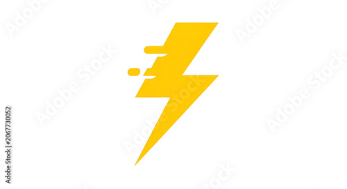 yellow lightning bolt icon symbol