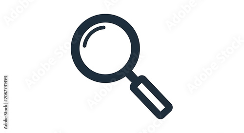 magnifying glass icon search symbol