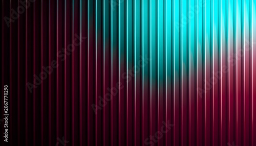Vertical color gradient stripes on abstract background