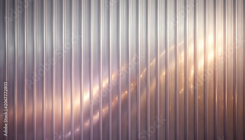 Vertical striped background with glowing light flare