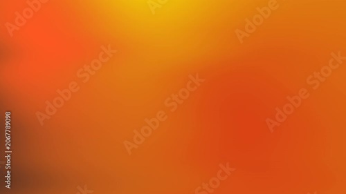 Vibrant glowing orange gradient background with warm yellow and red tones