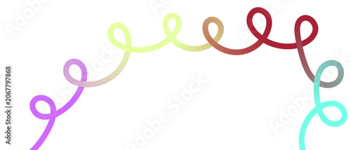 Wave Line Ribbon Design with Flowing Curves, Dynamic Gradient Colors and Modern Abstract Vector Background for Banner, Poster and Cover Design.