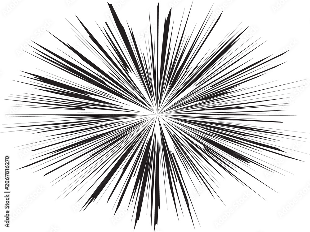 Obraz premium Grey explosion burst on isolated on transparent background