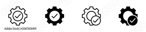 Photos Easy Installation Icon Set