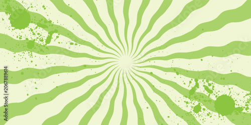 Retro Swirls And Checks Pattern Set
