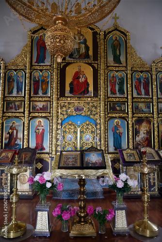 Fotografie Inside the Cathedral of the Nativity of the Virgin Mary