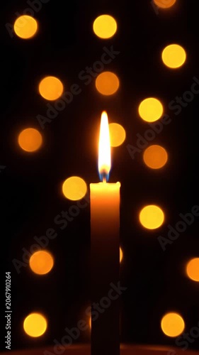 Hands Protecting A Flickering Candle Flame For A Solemn Patriot Memorial And Symbol Of Hope In The Darkness