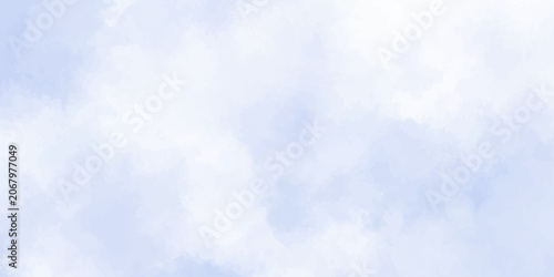 Foto Soft Blue Cloud Texture Background for Abstract Sky and Watercolor Atmosphere Design