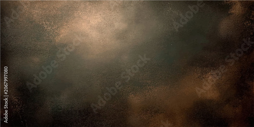 Foto Atmospheric abstract textured background evoking a sense of mystery and depth, with swirling patterns of light and shadow