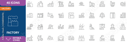 Fotografie Factory icon set