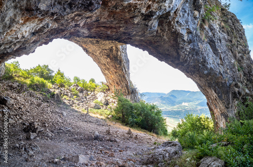 Grota Studentilor in Piatra Secuiului mountain, Romania