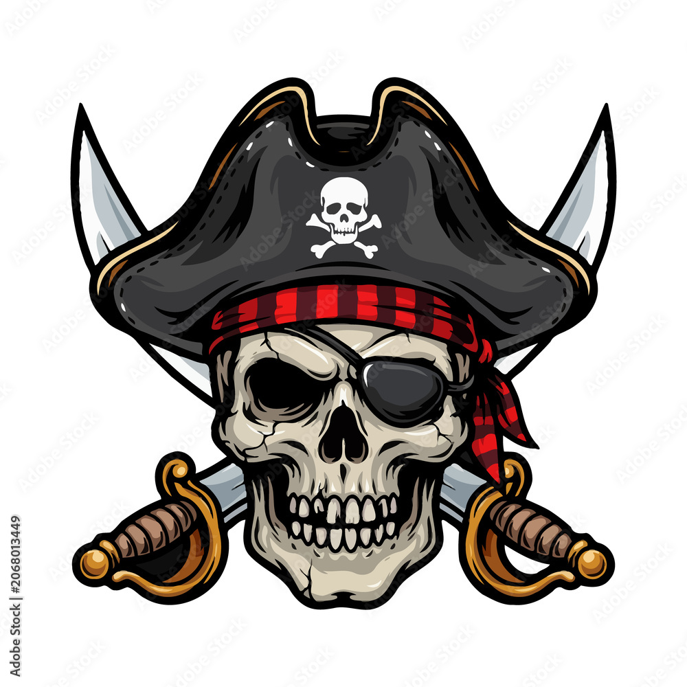 Fototapeta premium The Captain's Last Grin
