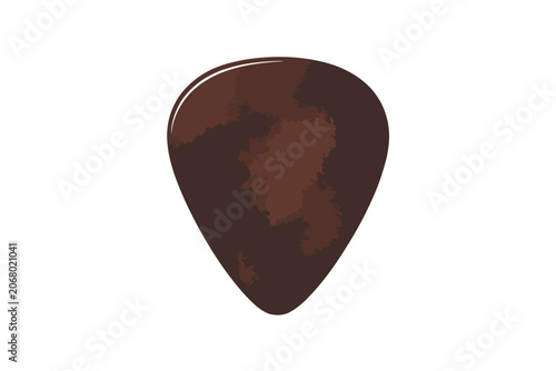 Classic Guitar Pick Shape