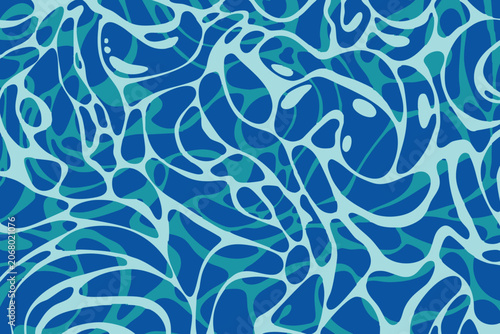 Seamless abstract water ripple liquid texture pattern