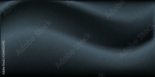 Foto Luxurious background Black wavy fabric draped silky textile Decoration poster,