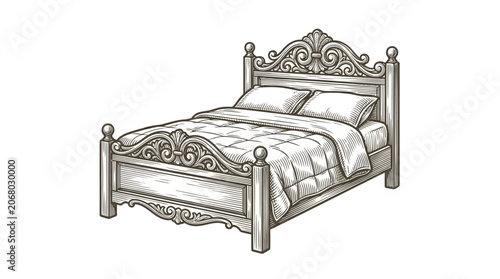 Photos Ornate Metal Bed Frame Furniture.
