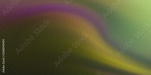 Abstract Purple and Green Gradient Background with Fluid Motion Effect