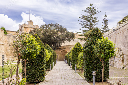 Howard Gardens, Burg Mdina, Malta, in Europa
