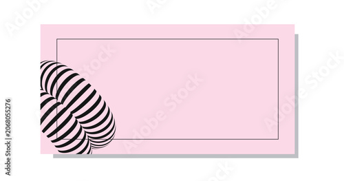 pink striped background