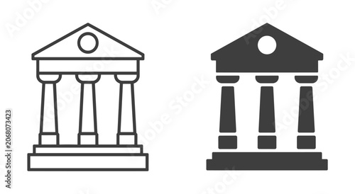 Fotografía Greek Temple Icon