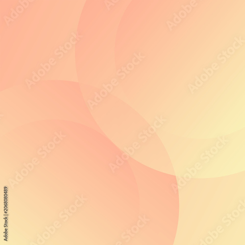 Abstract Pastel Circles Background Illustration Design