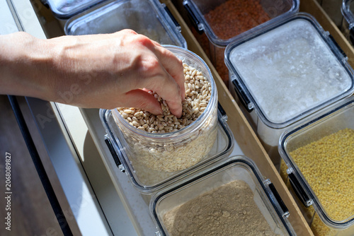 Foto Food storage system