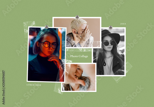 Simple Photo Collage Board