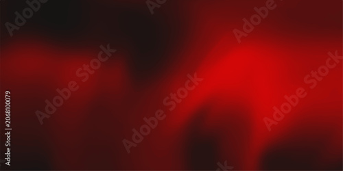 Billede på lærred Abstract red and black texture of fiery passion and dramatic depth, with subtle smoky swirls creating an intense, emotive visual