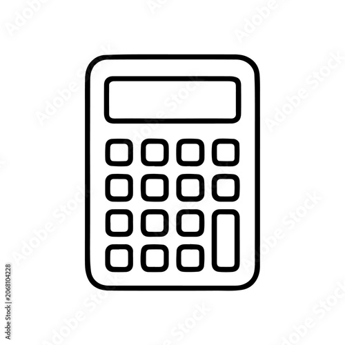 vector calculator icon