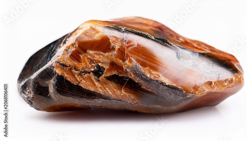 Painite Isolated On White