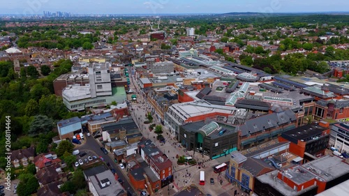 Aerial View of Bromley - London