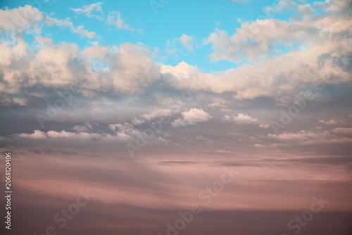Beautiful view of blue sky ...
