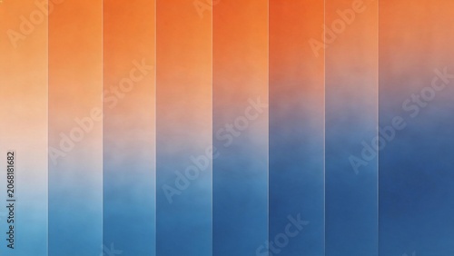 Color gradient vertical stripes