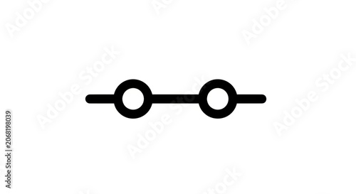 Simple minimalist line drawing of a car icon on a white background.